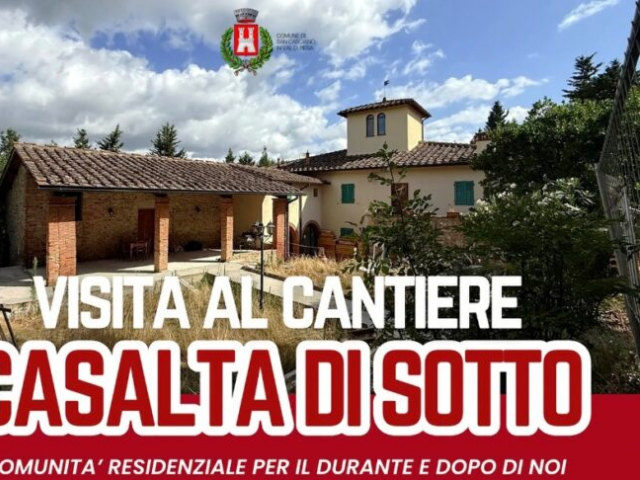 Visita al cantiere Casalta di Sotto