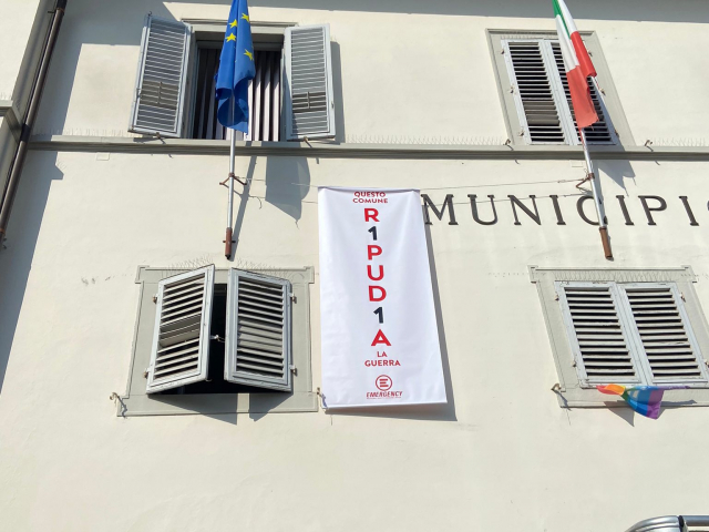 “R1PUD1A” la guerra Palazzo Comunale di Tavarnelle