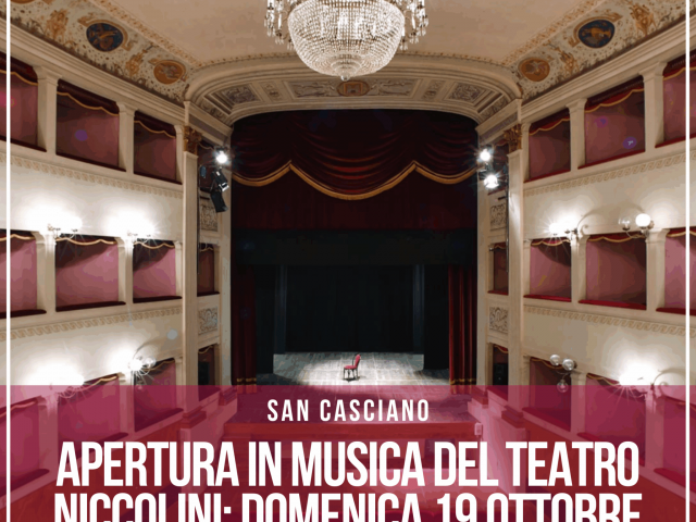 Locandina Teatro Niccolini 19 ottobre 2025