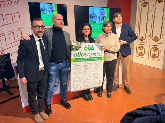 Conferenza stampa Olio Sapiens