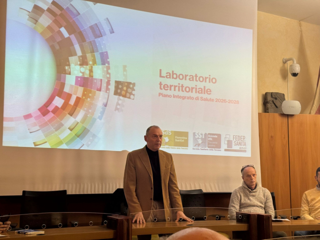 Piano Intrgrato di salute - Sindaco Paolo Sottani e Vice Presidente della Società della salute 