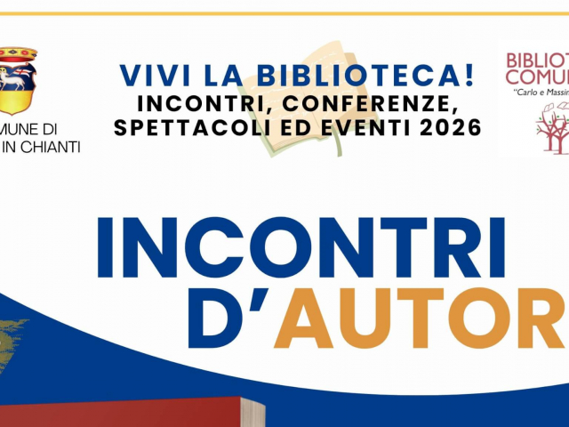volantino Vivi la Biblioteca! Incontri d'Autore 