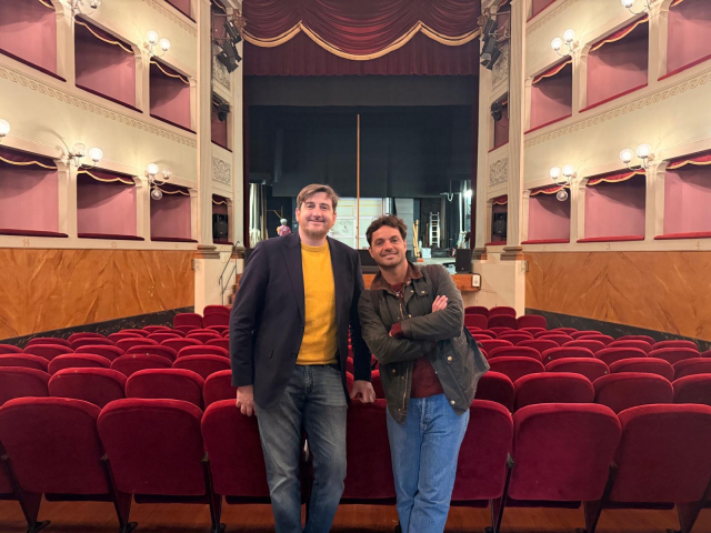 Wikipedro al Niccolini con il Sindaco