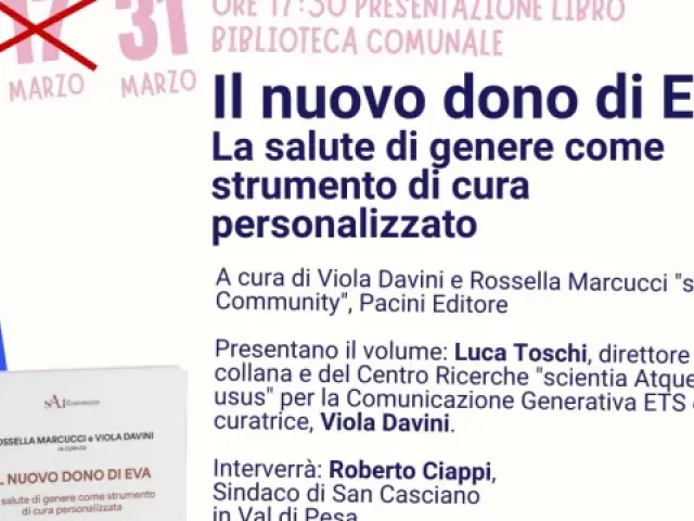 Volantino presentazione del libro 